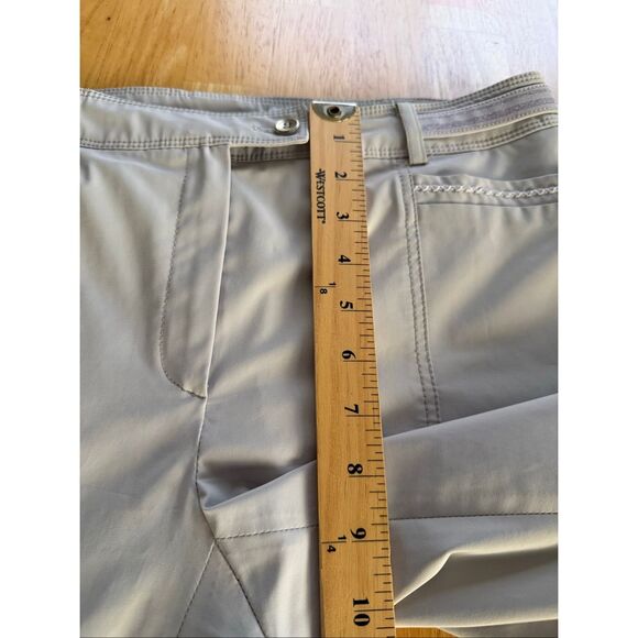 Crocodile Ladies Light Gray Pants Women’s Size S / 4–6 – Straight Leg Casual Tro - Picture 11 of 12